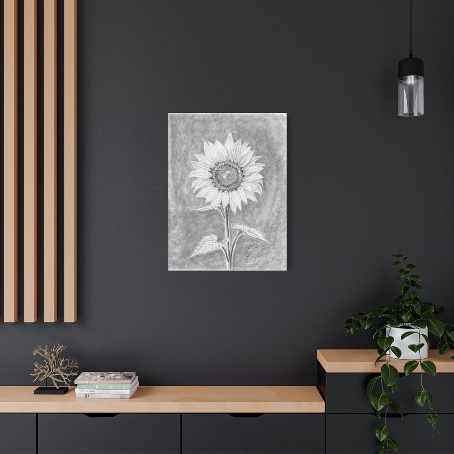 Sunflower  - Canvas Gallery Wraps