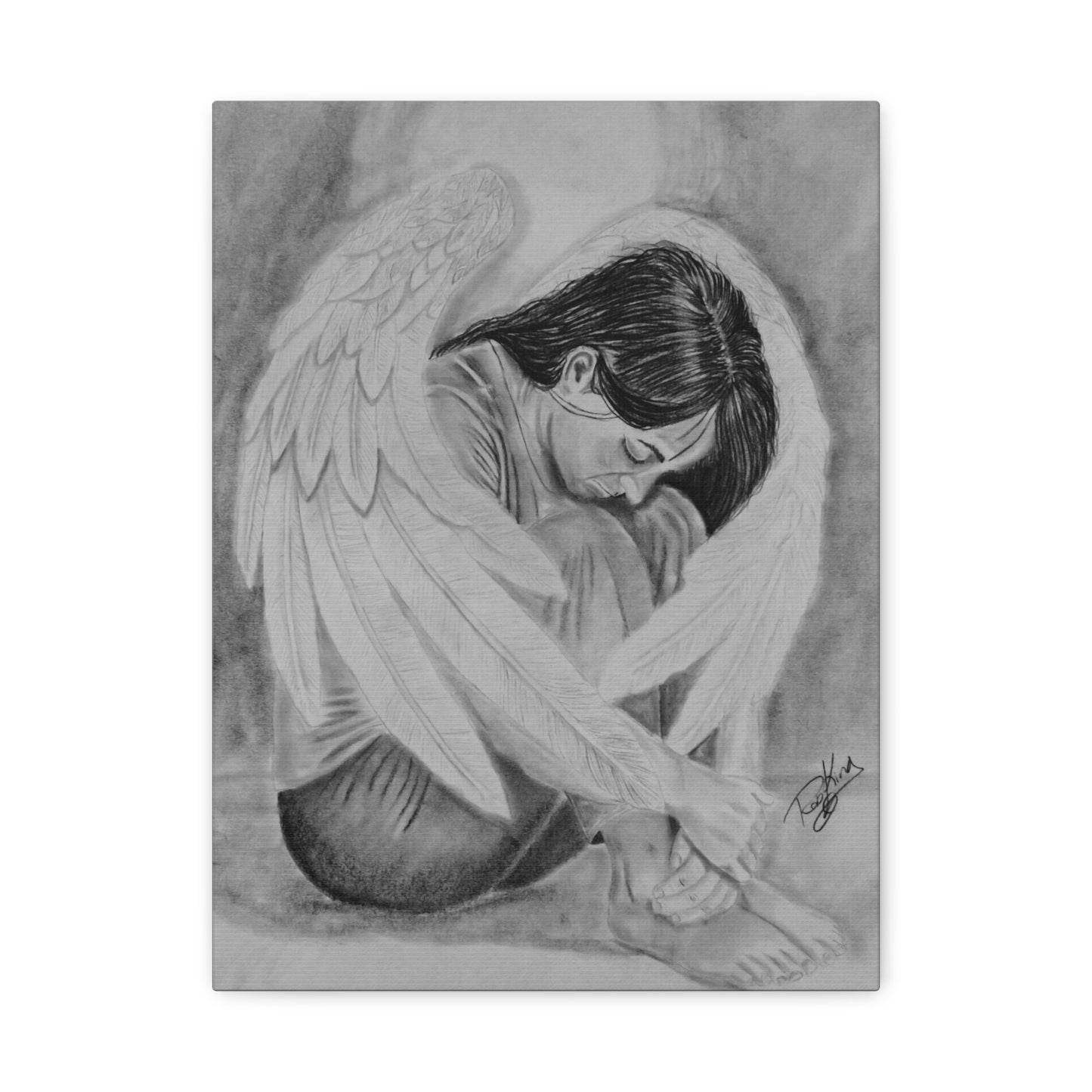 Canvas Print - Emotional Angel Wings