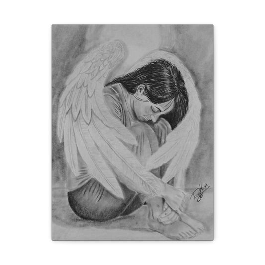 Canvas Print - Emotional Angel Wings