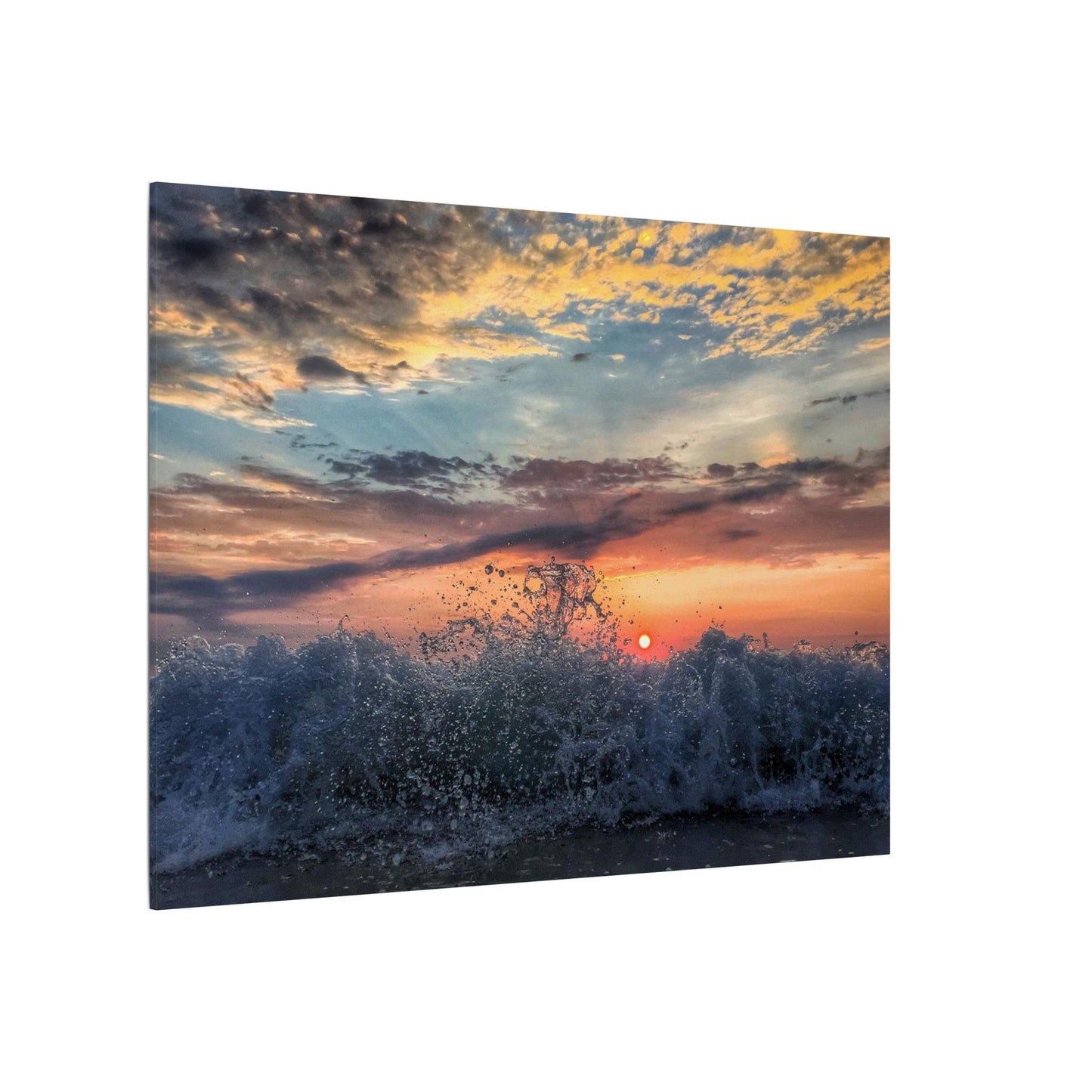 Heavan Meets The Sea - Canvas Wrap