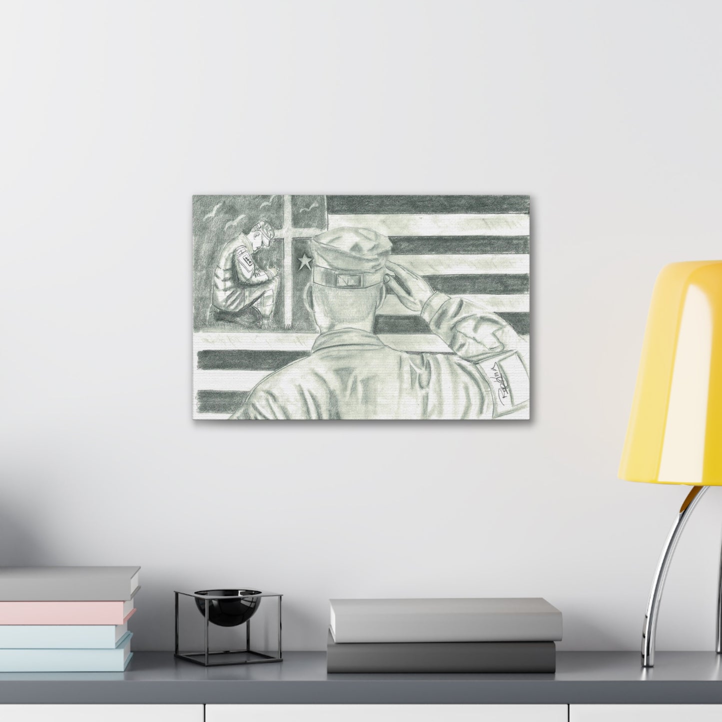 Service and Prayer - Canvas Gallery Wrap