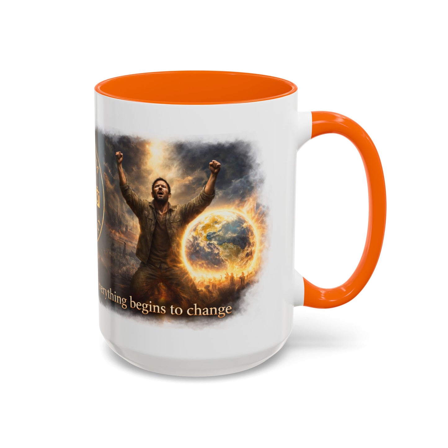 Kingdom Artistry Accent Coffee Mug — Music & Art Logo Merch (11/15oz)