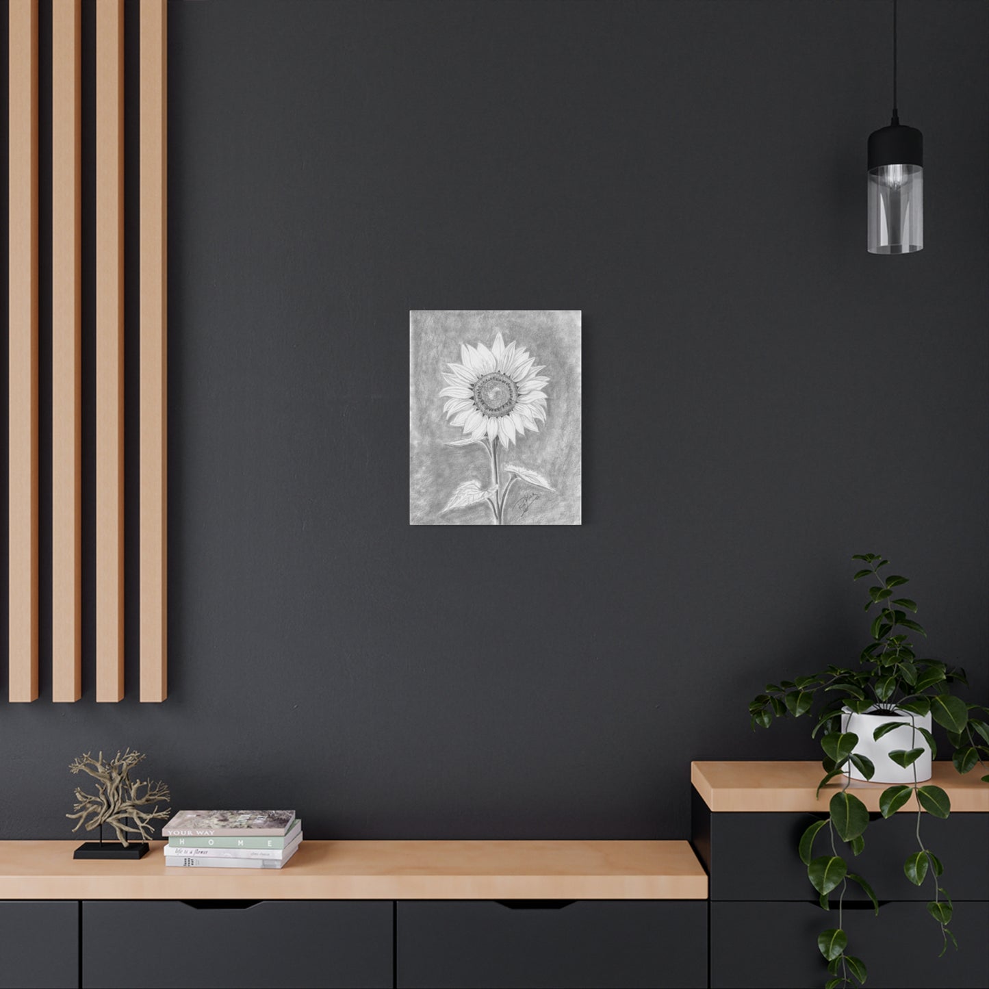 Sunflower  - Canvas Gallery Wraps