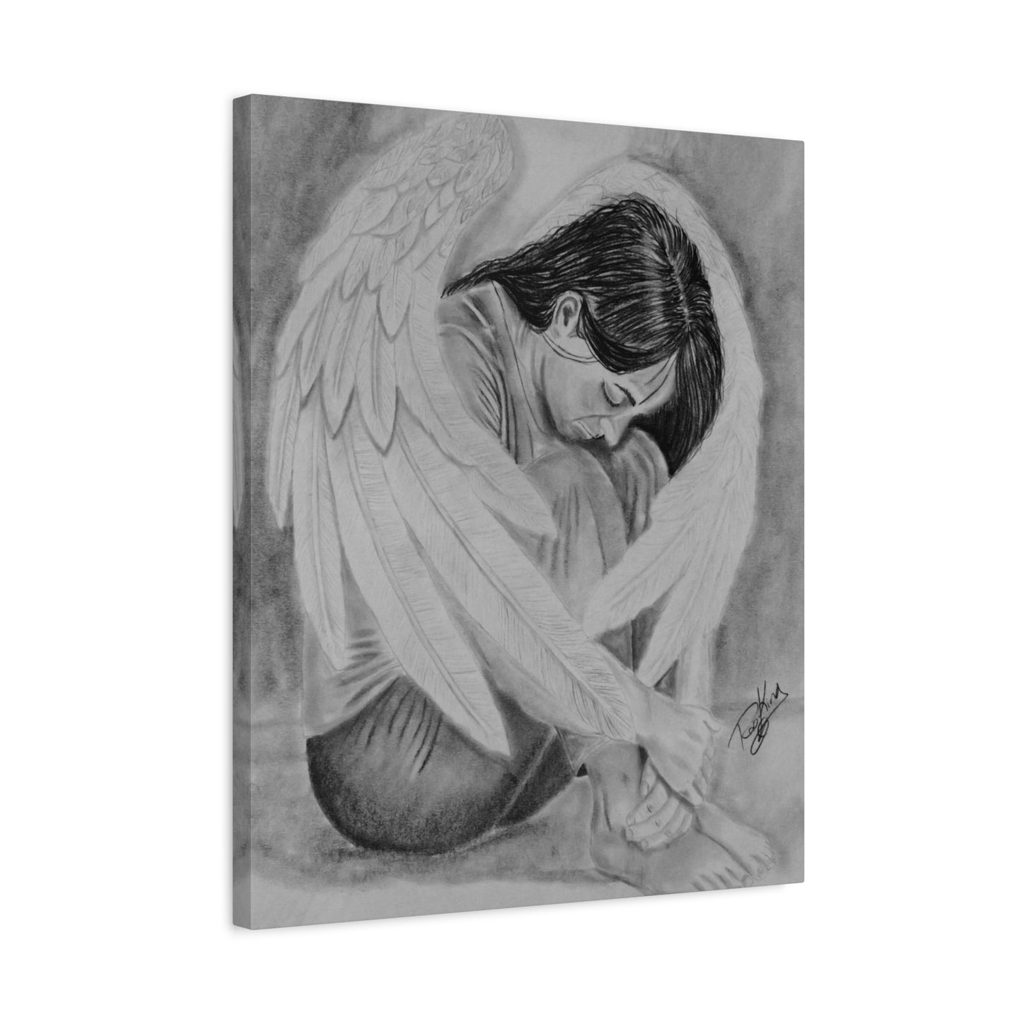 Canvas Print - Emotional Angel Wings