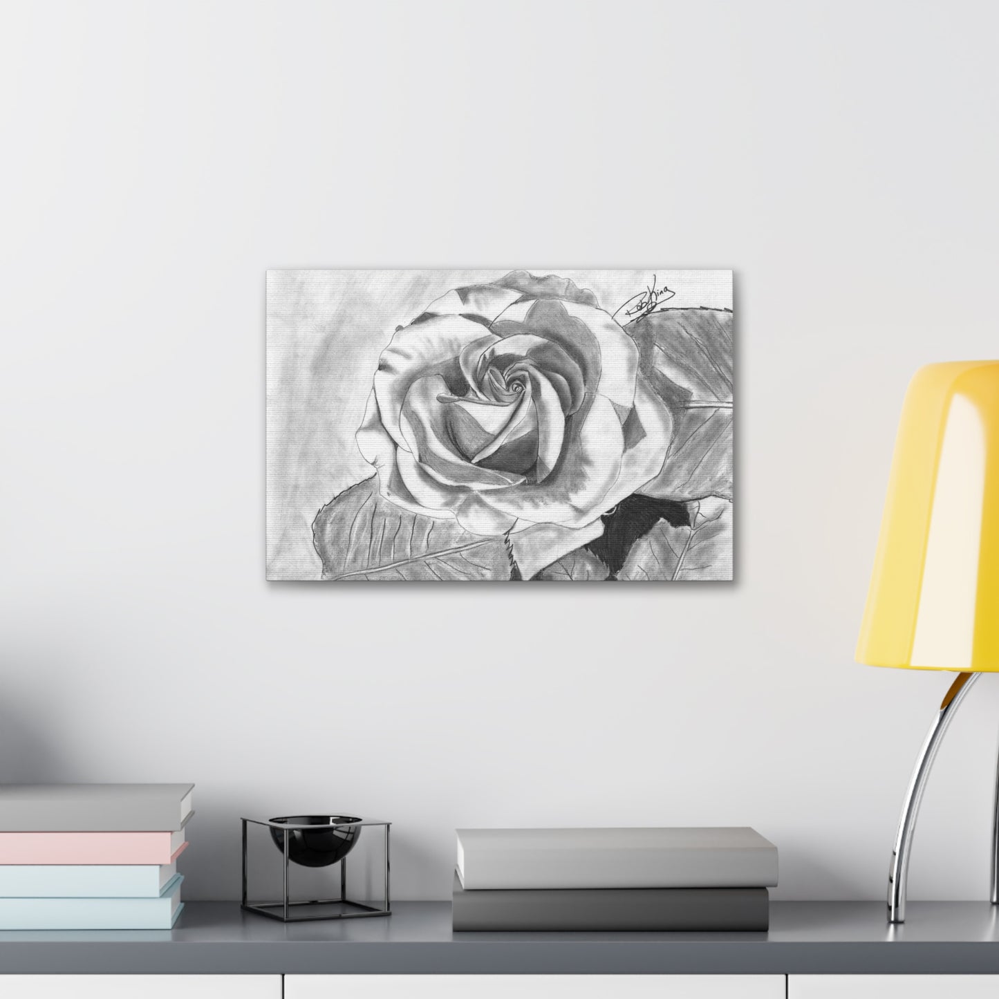 Rose in Bloom - Canvas Gallery Wrap