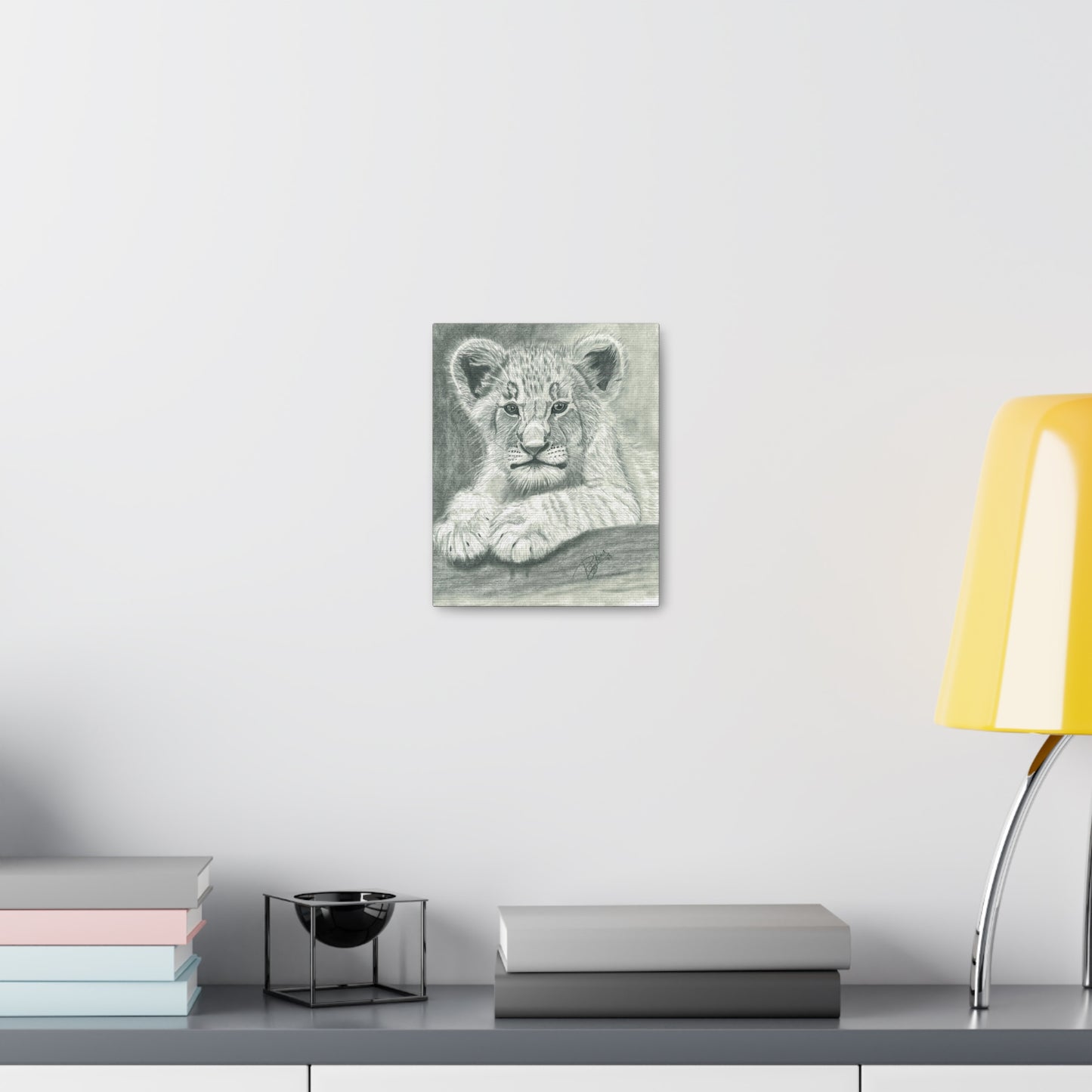 Lion Cub Canvas Gallery Wraps