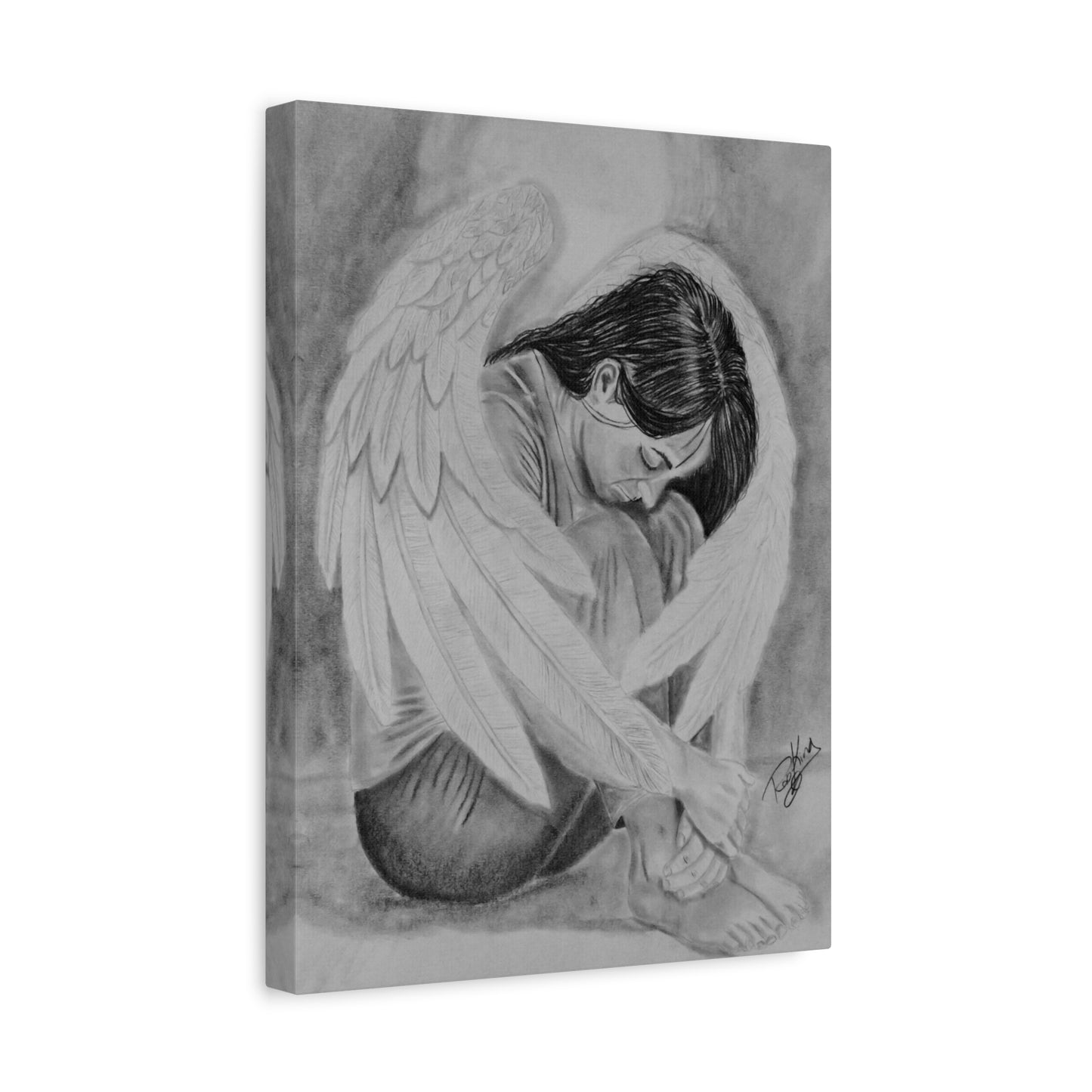 Canvas Print - Emotional Angel Wings