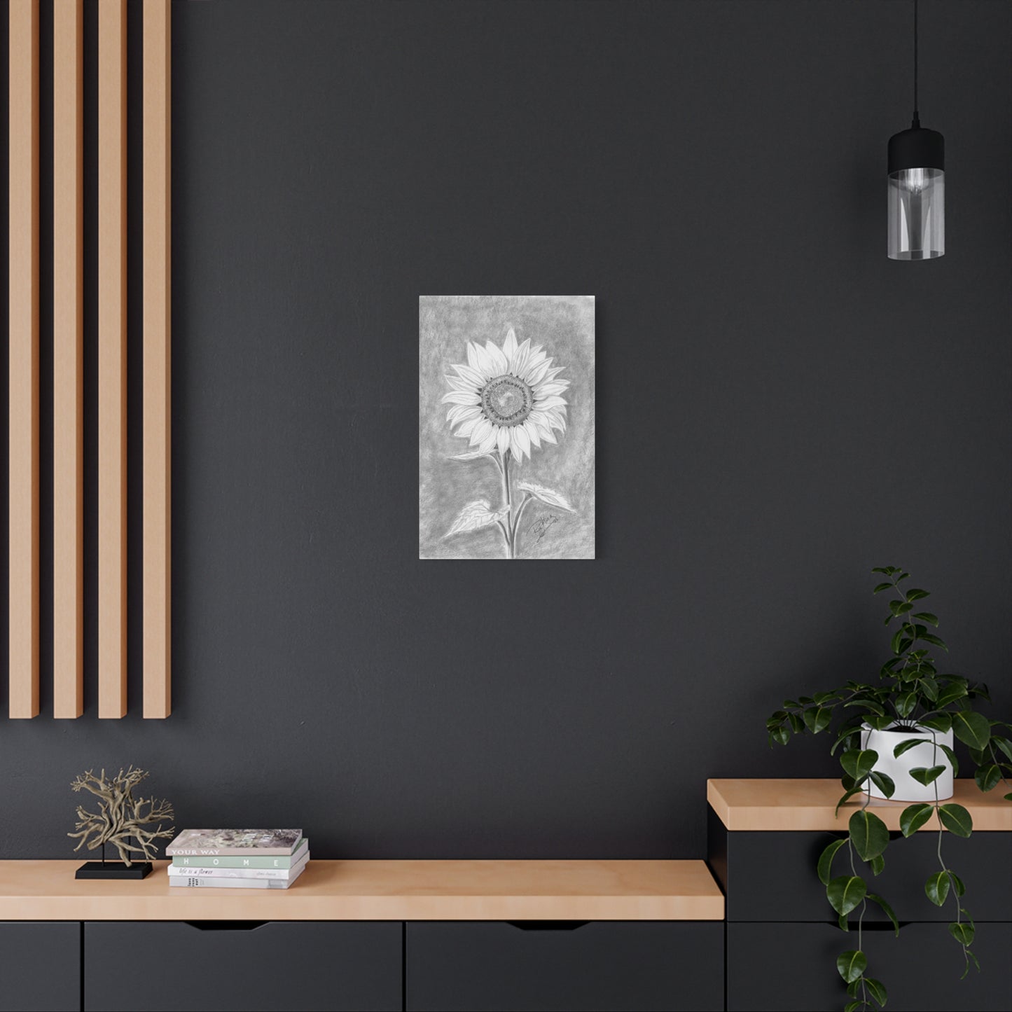 Sunflower  - Canvas Gallery Wraps