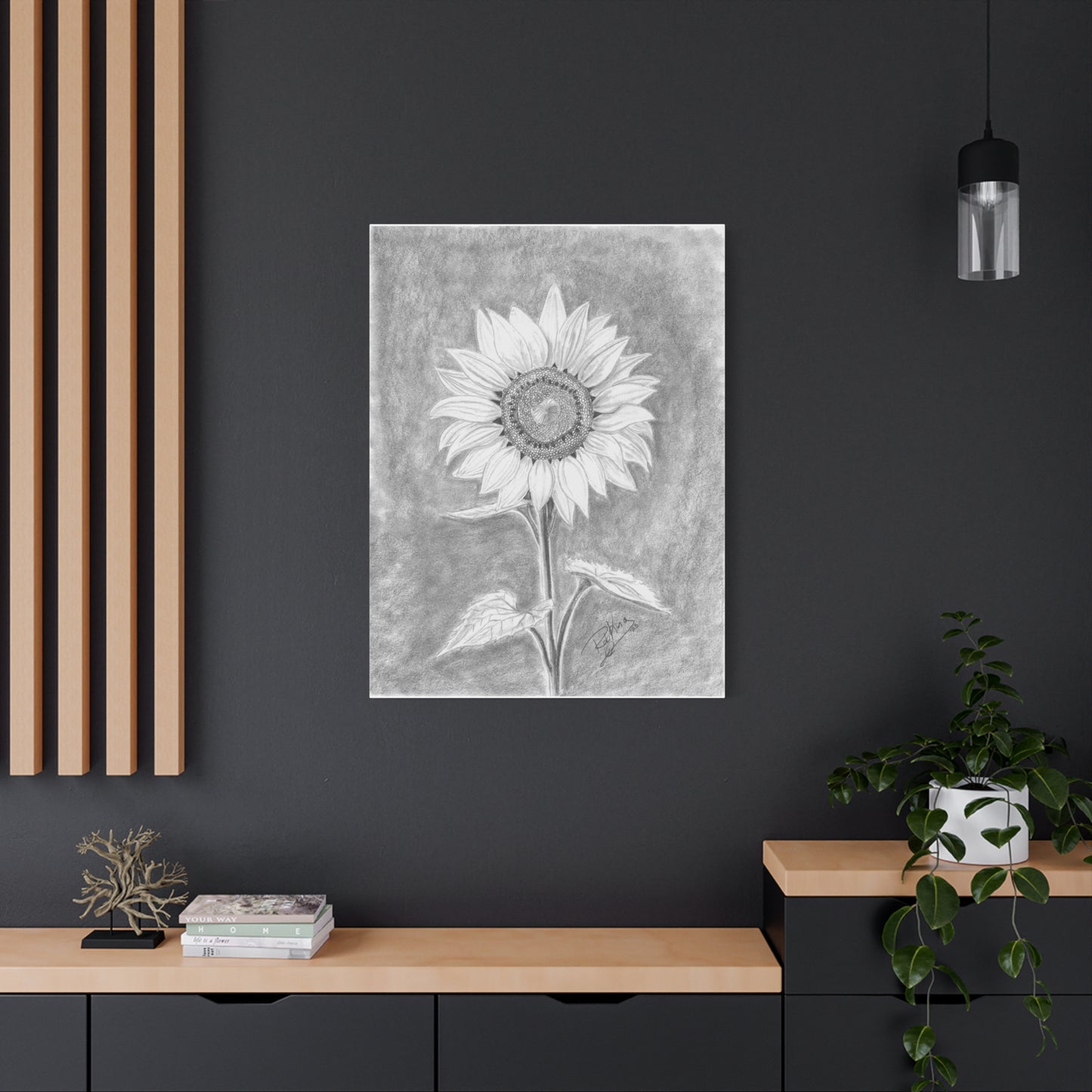 Sunflower  - Canvas Gallery Wraps