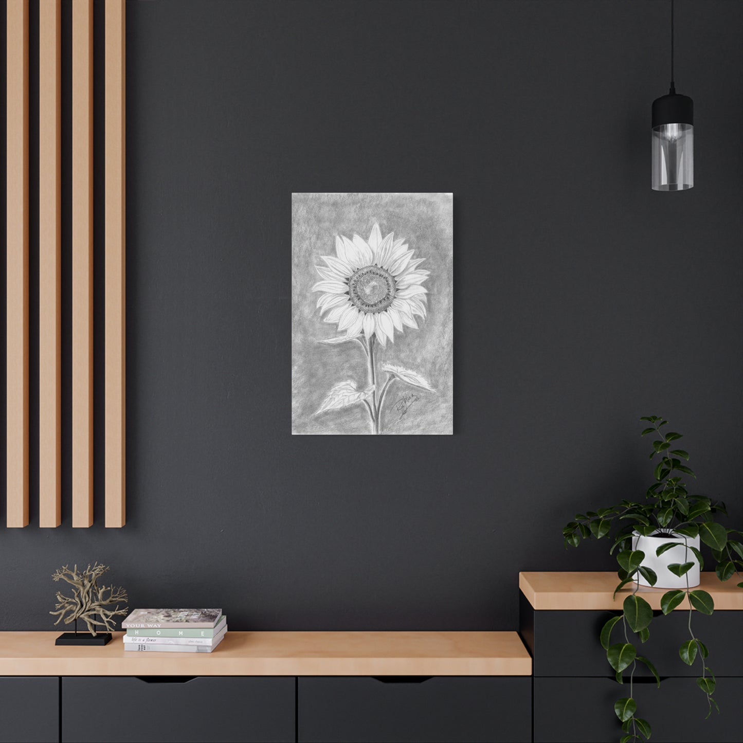 Sunflower  - Canvas Gallery Wraps
