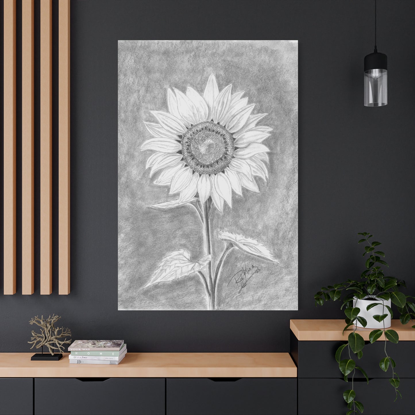Sunflower  - Canvas Gallery Wraps
