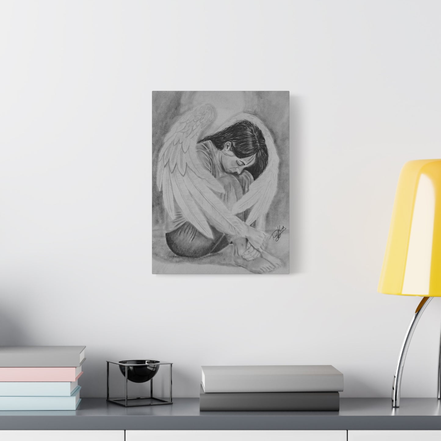 Canvas Print - Emotional Angel Wings