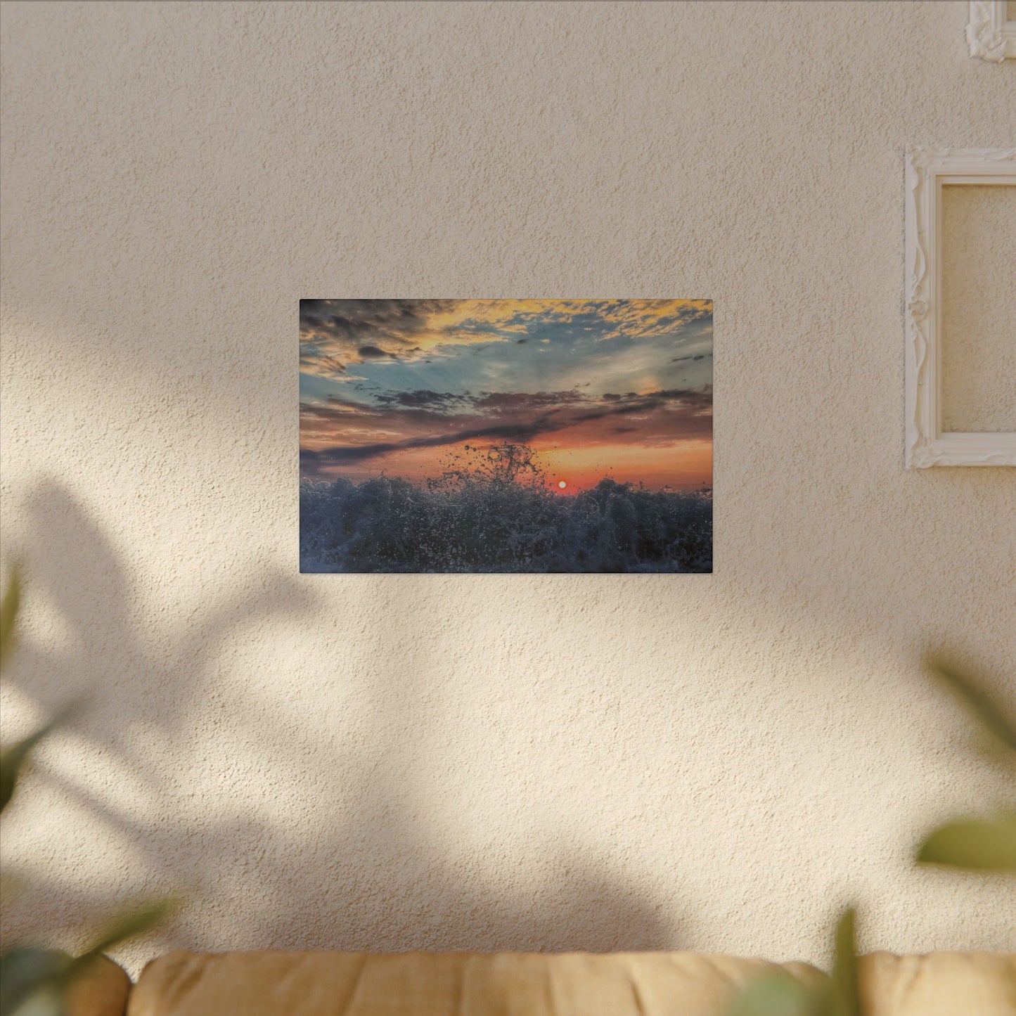 Heavan Meets The Sea - Canvas Wrap