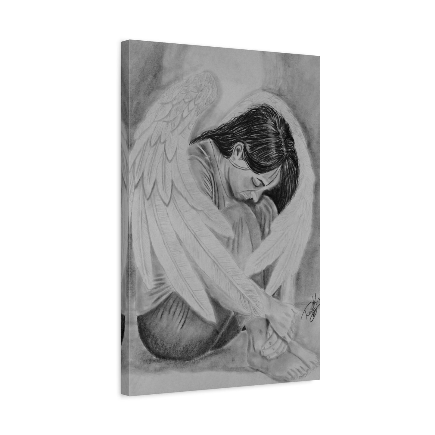 Canvas Print - Emotional Angel Wings