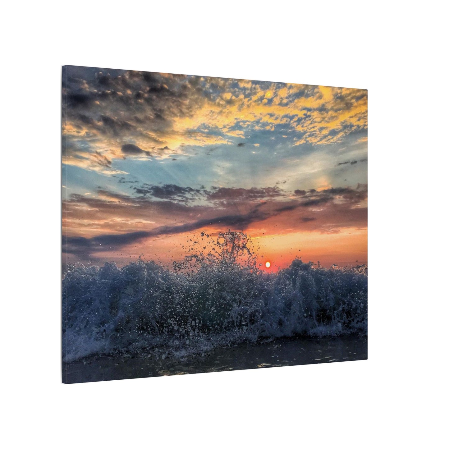 Heavan Meets The Sea - Canvas Wrap