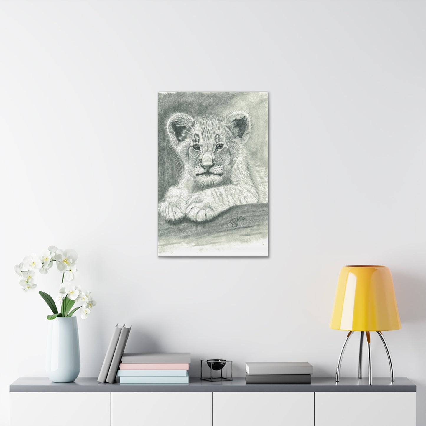 Lion Cub Canvas Gallery Wraps