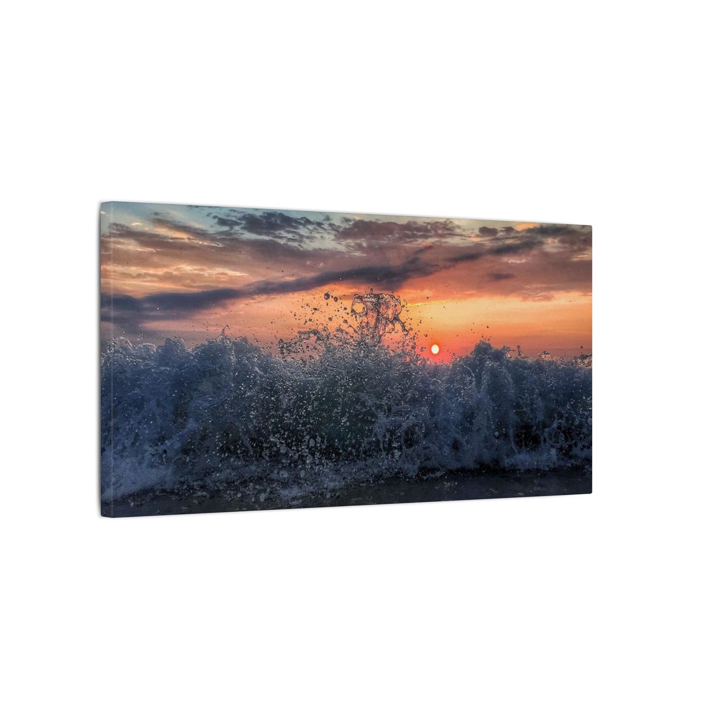 Heavan Meets The Sea - Canvas Wrap