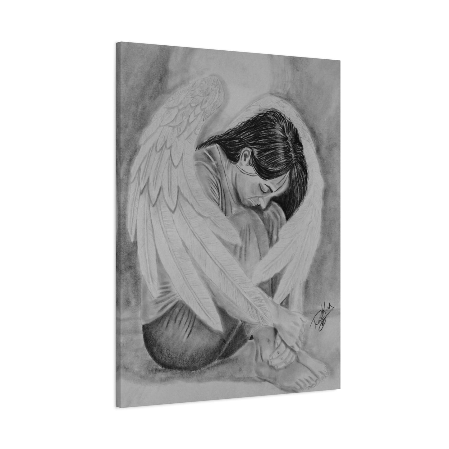 Canvas Print - Emotional Angel Wings