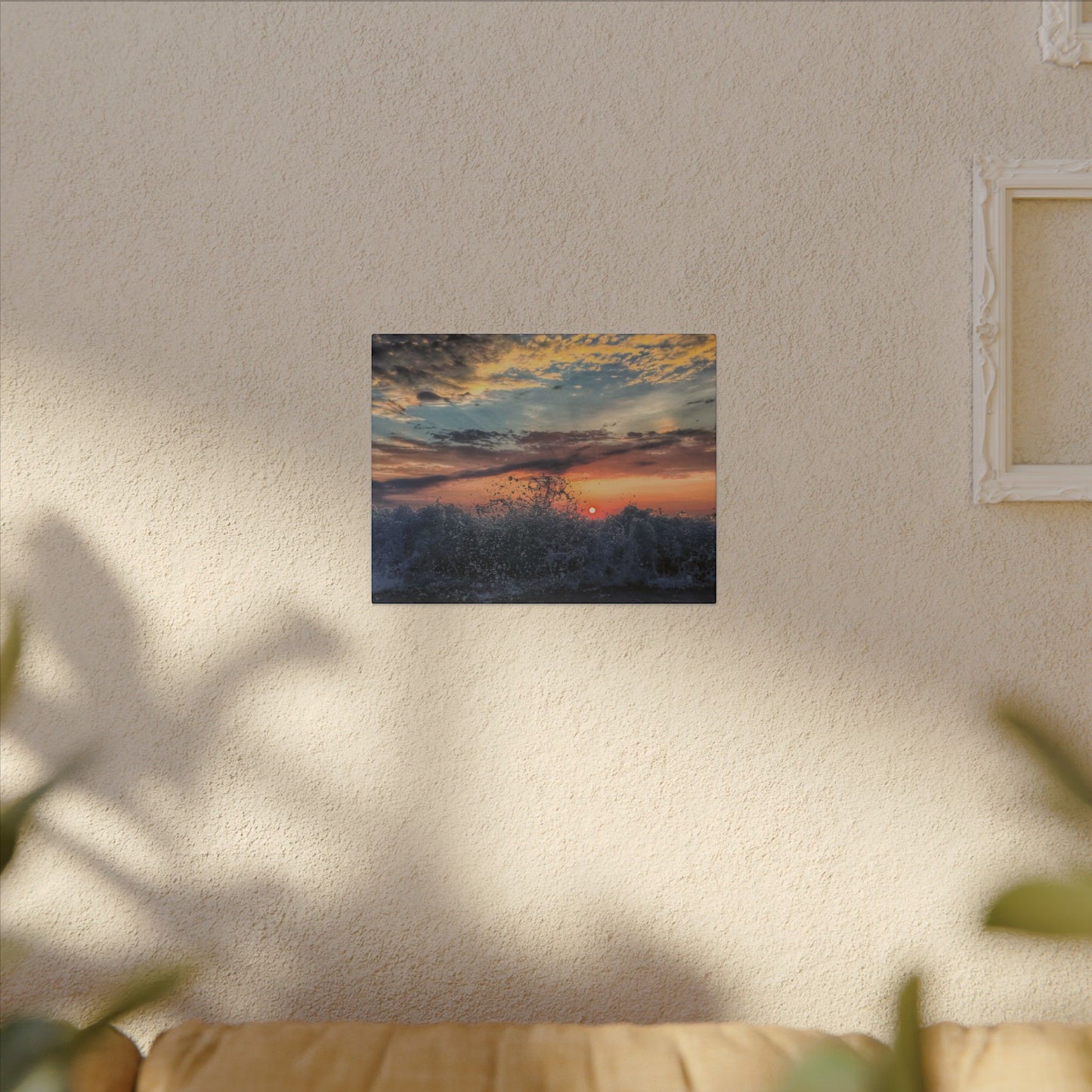 Heavan Meets The Sea - Canvas Wrap