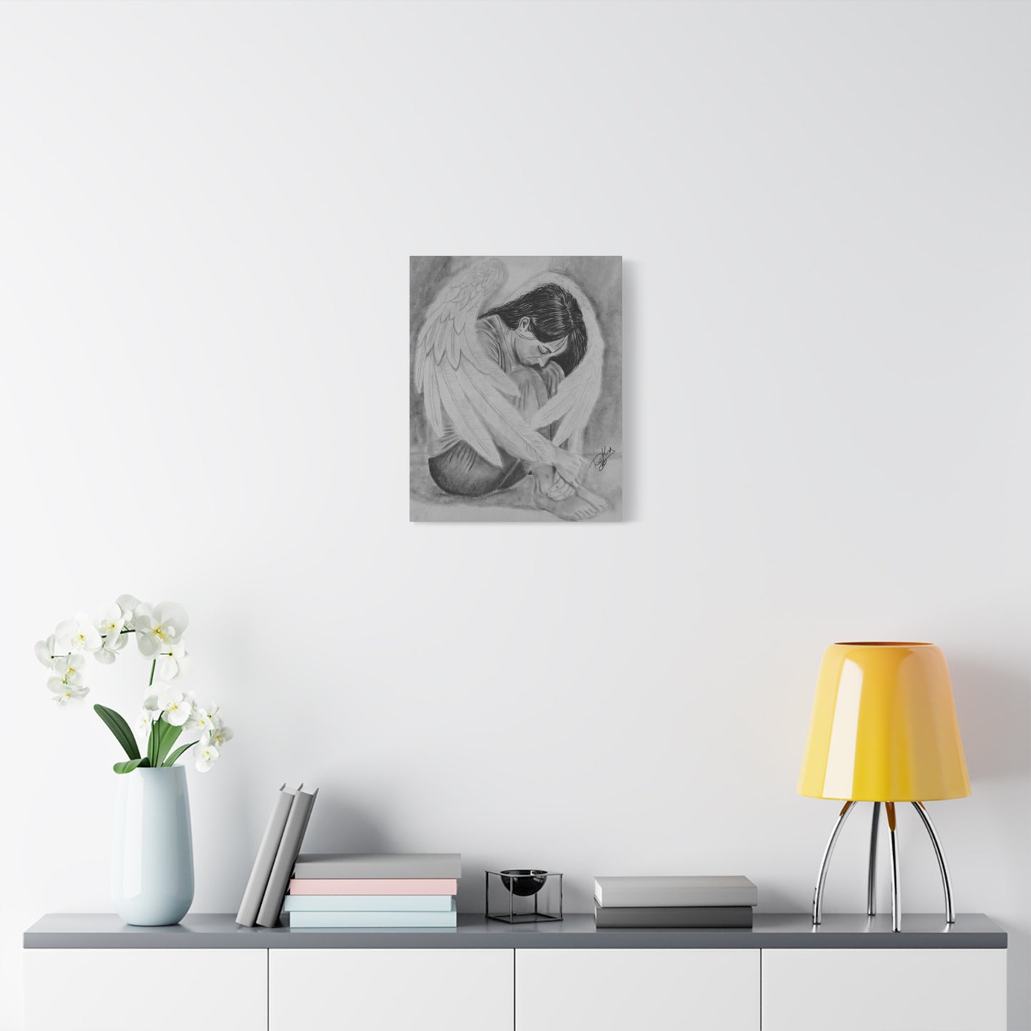 Canvas Print - Emotional Angel Wings