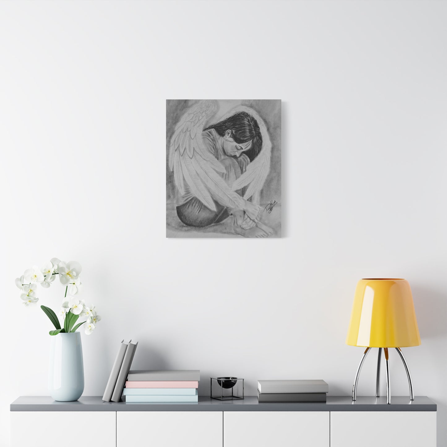 Canvas Print - Emotional Angel Wings