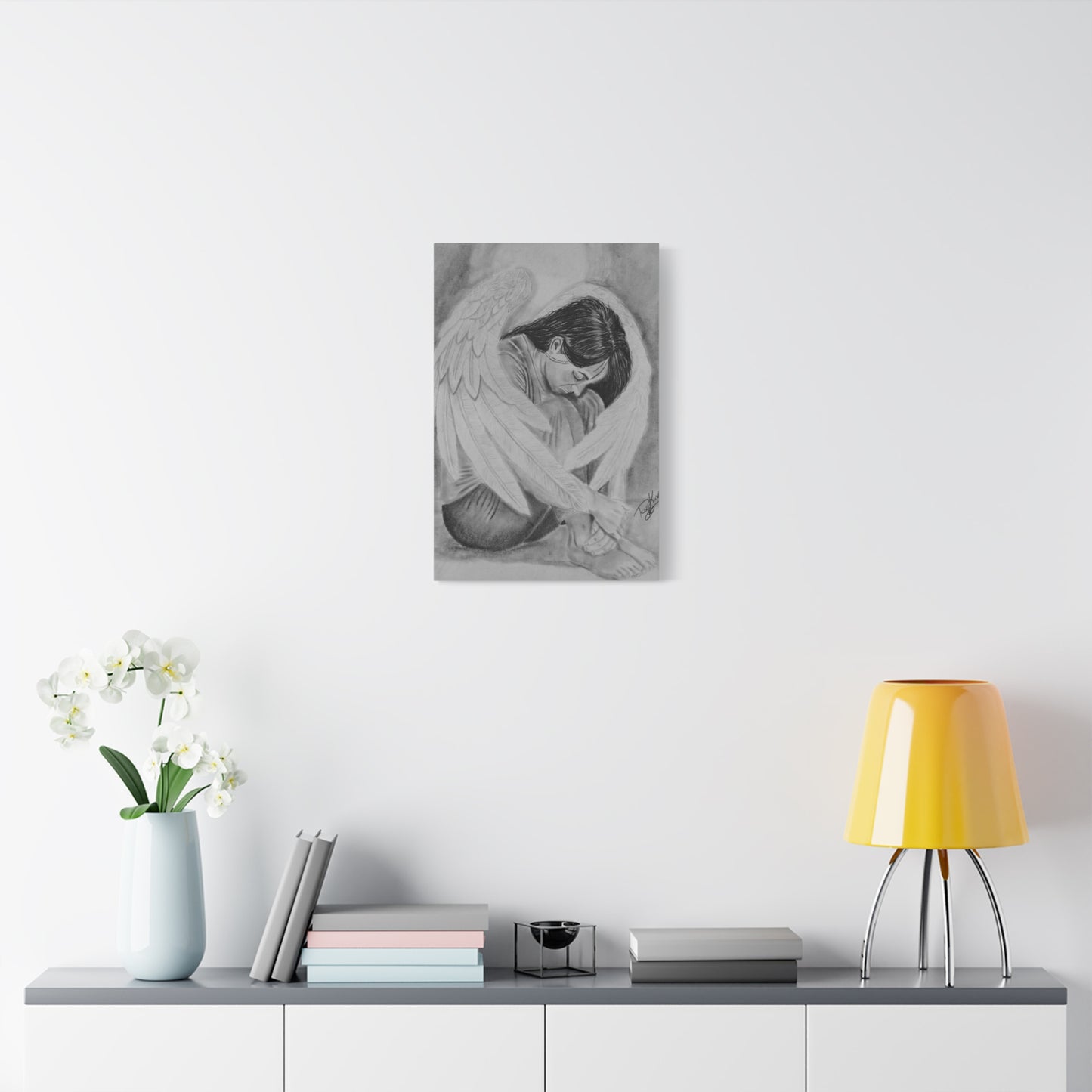 Canvas Print - Emotional Angel Wings
