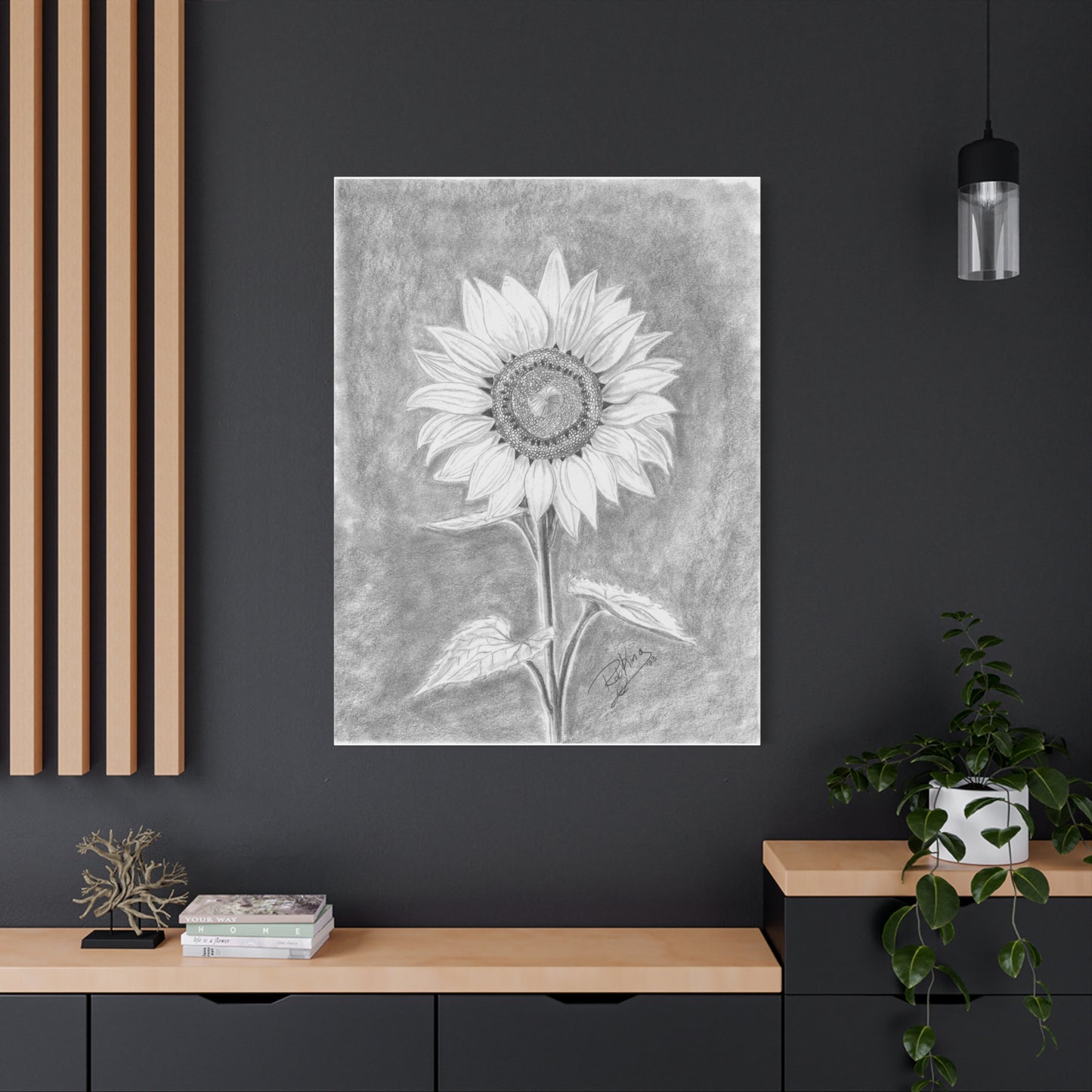 Sunflower  - Canvas Gallery Wraps