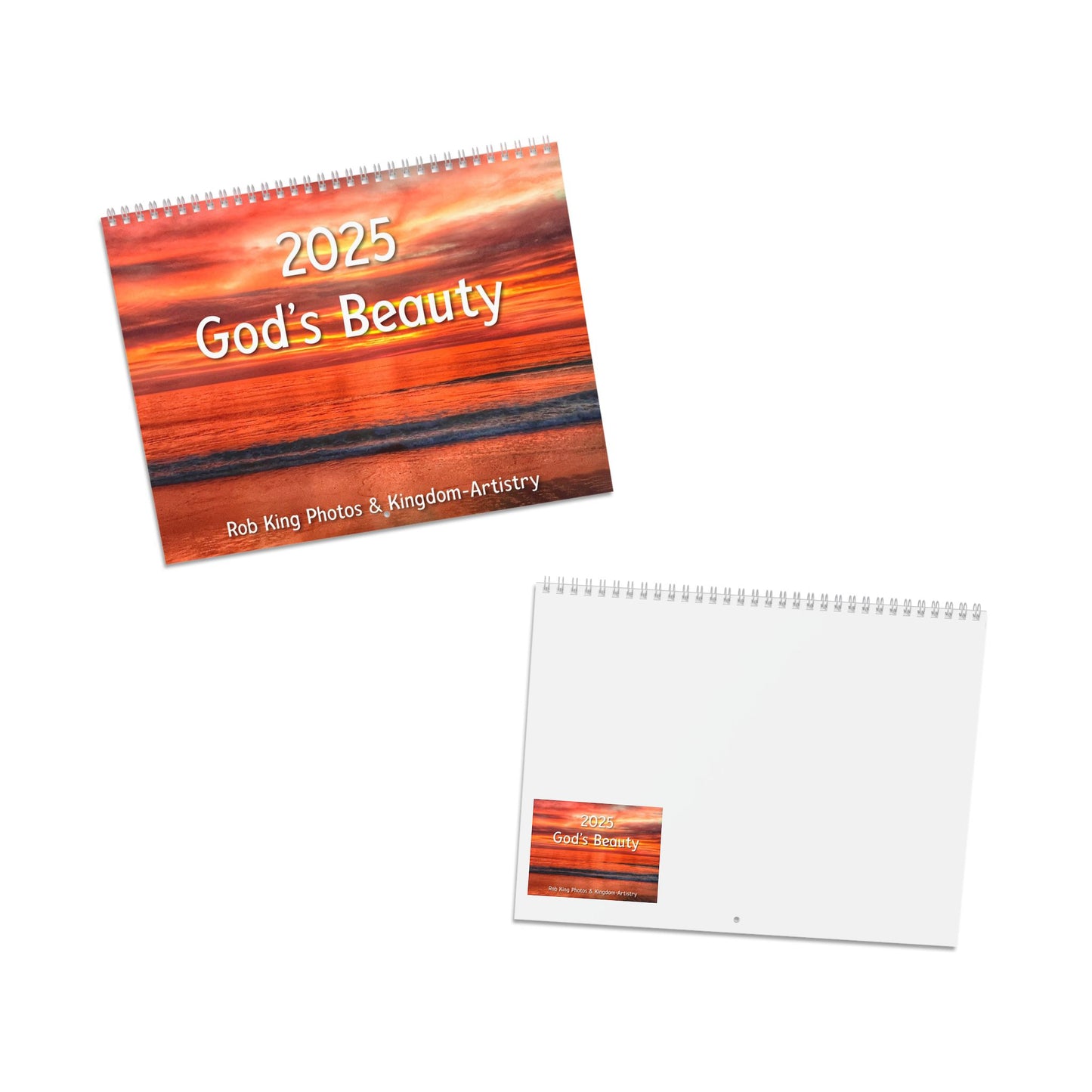 2025 God's Beauty Wall Calendar - Including Scripture Each Month