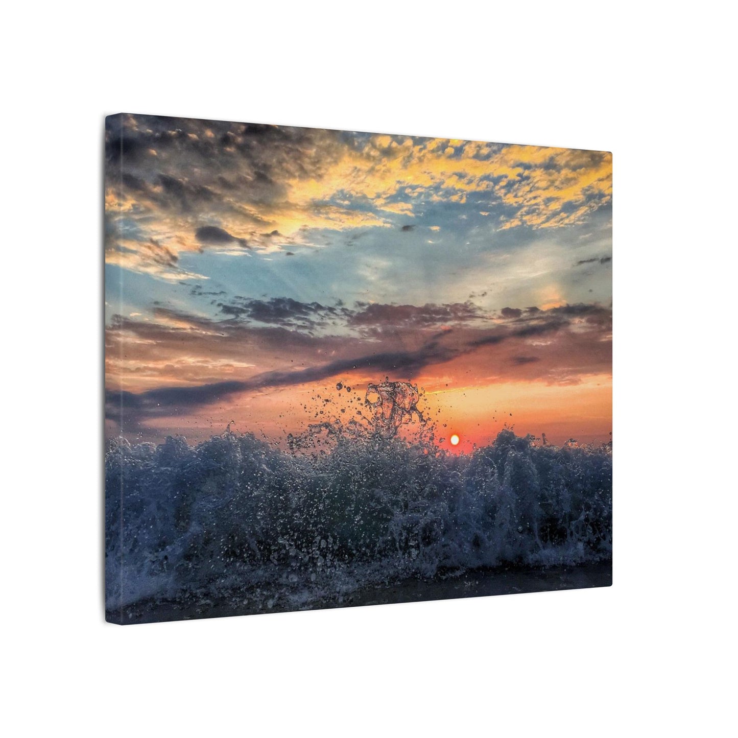 Heavan Meets The Sea - Canvas Wrap