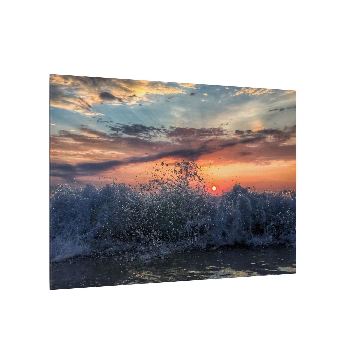 Heavan Meets The Sea - Canvas Wrap