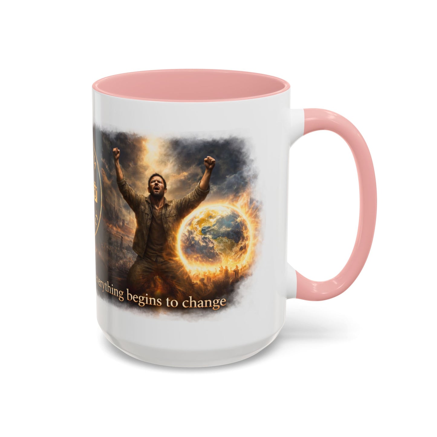 Kingdom Artistry Accent Coffee Mug — Music & Art Logo Merch (11/15oz)