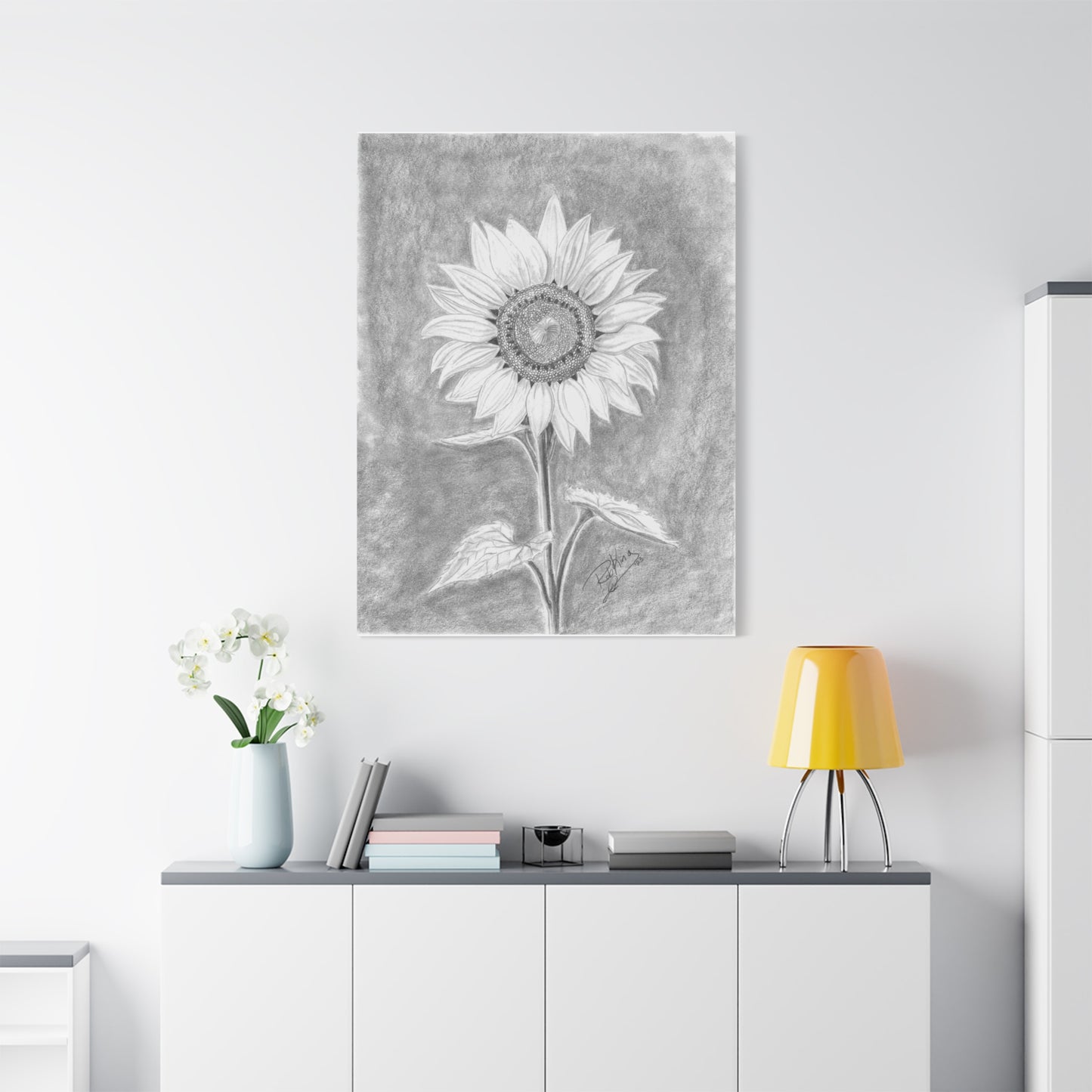 Sunflower  - Canvas Gallery Wraps