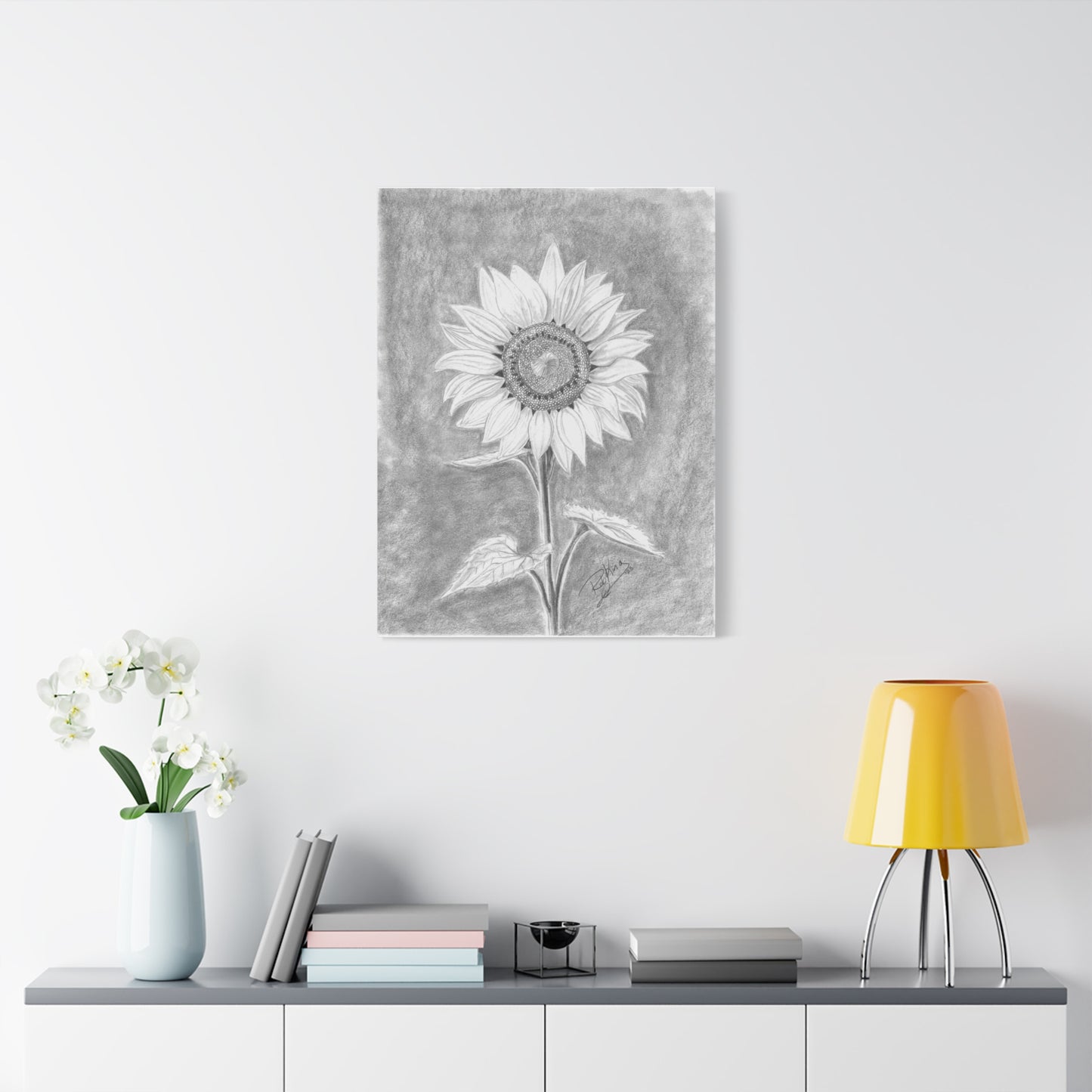 Sunflower  - Canvas Gallery Wraps