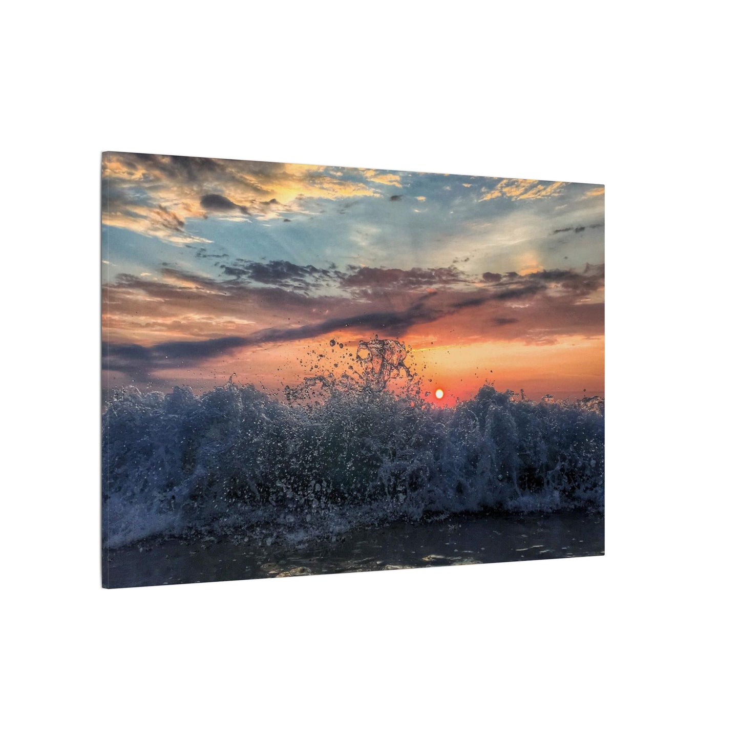 Heavan Meets The Sea - Canvas Wrap