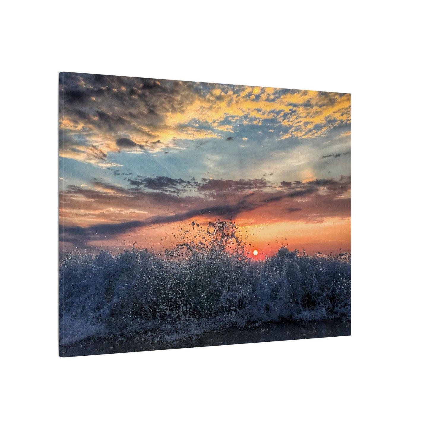 Heavan Meets The Sea - Canvas Wrap