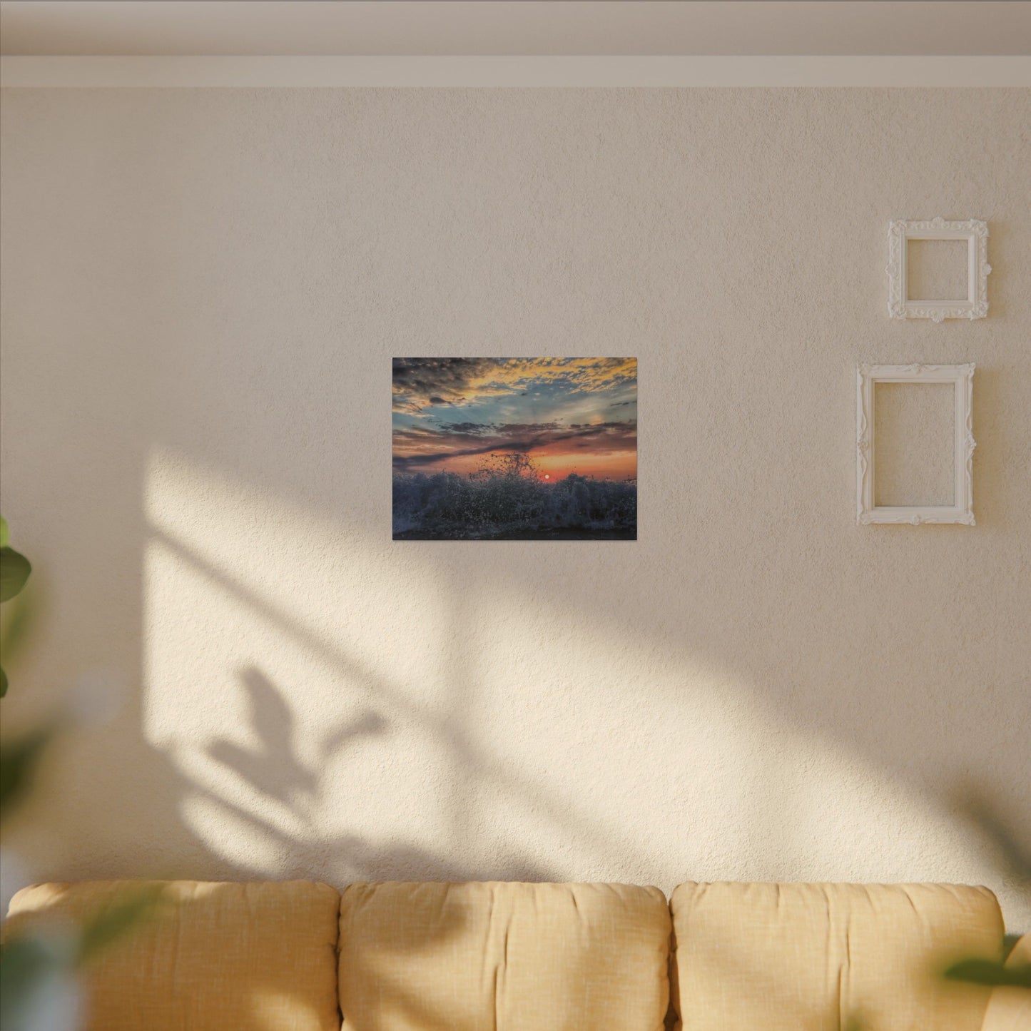 Heavan Meets The Sea - Canvas Wrap